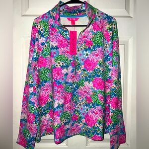 NWT Lilly Pulitzer MELENA POPOVER - LIL SOIREE ALL DAY Size XL